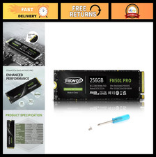 256GB NVMe M.2 2280 PCIe Gen3 SSD - High-Speed Internal Solid State Drive, Graph picture