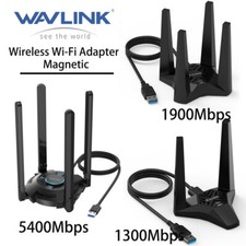 WAVLINK WIFI6 Wireless Adapter USB 3.0 WIFI Dongles for PC Desktop Network Card picture