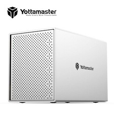 Yottamaster 4 Bay Type C Hard Drive Enclosure External For 2.5/3.5