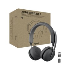 Logitech Zone Wireless 2 - Premium Bluetooth Wireless ANC Boom Headset w/ Dongle picture