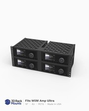 4x WiiM Amp Ultra Rack Mount - 19