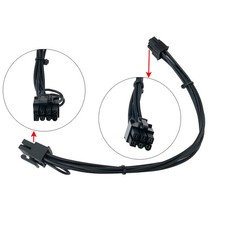 6P+2P TO 6P Power Supply Cable For Lenovo P720 P520 Stadia GGP-120 30DC 00XL280 picture
