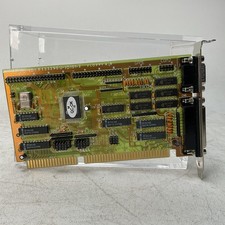 Biostar ISA Multi I/O Controller Card FI332904-10101-2 Vintage Computing picture