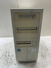 Vintage Beige ATX Desktop Computer Case picture