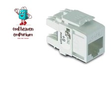 Extreme 6+ QuickPort Connector, CAT 6, 25-Pack, , White picture