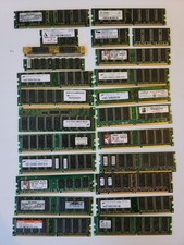 24 Lot HYS64D32000GU RAM Infineon 256MB PC2100 DDR 24 Pieces Assorted picture