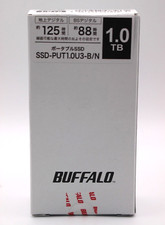 Buffalo External SSD 1TB USB3.2 Gen2 Stick portable Type cable-less PS4 PS5 JP picture