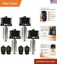 Versatile 4-Pack Nozzle Set for Bambu Lab Hotends - Fine to Heavy Duty Printing picture