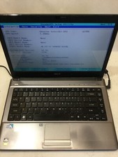ACER ASPIRE 4810T = INTEL PENTIUM - 4GB RAM - BOOTS TO BIOS -READ DESCRIPTION-BB picture