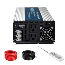 WZRELB 3000W Pure Sine Wave Inverter 12V DC to 110V 120V AC , RV, Truck, Camping picture