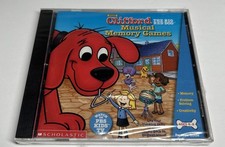 Clifford The Big Red Dog Musical Memory Games Scholastic PC Sealed picture