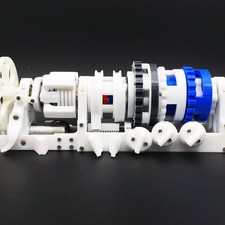 3D Printed New Planetary Gear Set 6+R Gear, Auto 6AT Transmission Gearbox picture