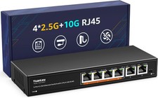 6-Port 10Gb Ethernet Network Switch Unmanaged with 4 x 2.5G Network Ports picture