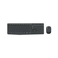 Logitech MK235 Wireless Keyboard and Optical Mouse Combo, Black (920-007897) picture