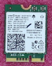 5W10V25775 - Lenovo CMB IN NV NO Wireless Card - AX201NGW picture