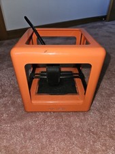 M3D Micro 3D Printer Orange - For Parts / Untested - No Power Supply picture