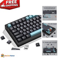 Stylish 138-Key Double Shot PBT Keycap Set for 60% to 100% Mechanical Keyboards picture