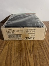 Full Box of 12 Compucessory Economy Mouse Pad - Black (CCS23617) picture
