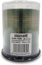 Maxell 648720 Premium Quality Recording Surface 48X Write Speed 700Mb Printable picture