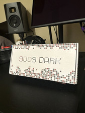 9009 DARK Mechanical Wired Illuminated Keyboard QWERTY English White/Red/Gray picture