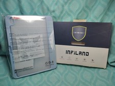 Infiland For iPad Pro 11 2020 Case Tablet PC Shockproof Pale Blue  picture