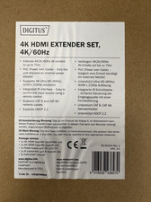 DS-55204 Rev.2 VPR.3-0 __ Digitus 4K HDMI extender set, 4K/60Hz - 70m picture