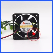 Y.S.TECH FD246025EB 6025 DC24V 0.21A 6CM 2-wire Inverter Cooling Fan picture