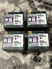 Compatible 65 XL Ink Cartridge 1 Black 1 Tricolor 5070 Exp date 2025/04 (4 pack) picture