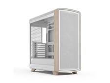 Fractal Design FDCSUM1A02 Summit Chalk White Tempered Glass Light Oak Case picture