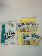 Palm Springs Software Co Five Disk Clip Art Collection 1991 3.5