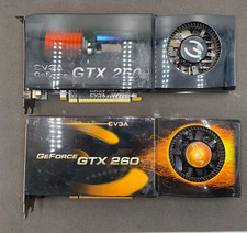 LOT OF 2 EVGA GeForce GTX 260 Video Card picture