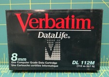Lot of 10 Verbatim Digital 8mm Data Cartridge (Data Tape), DL 112M picture