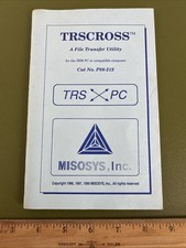 MISOSYS Inc,  TRSCROSS TRS PC P86-212 File Transfer Utility Manual, IBM PC picture