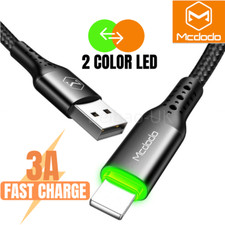 4FT 6FT USB Cable Heavy Duty For iPhone 11 XR 8 Charger Fast Charging Data Cord picture