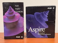 Acer Aspire CD-ROM Suite Windows 95 Software Bundle Microsoft Works Quicken CDs picture