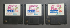 Vintage Zoltrix Audio Plus 6400 3D Floppy Disc Lot x 3 picture