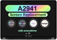 Genuine New Macbook Air A2941 M2 2023 LCD Screen Assembly MQKP3xx/A EMC 8301 picture