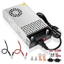 inShareplus New Version AC to DC Converter, 120V to 12V Power Supply, 12V 500W picture