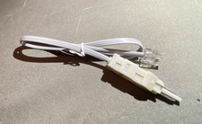 RJ-45 to RJ-11 Flat Telephone Cable, Gray picture