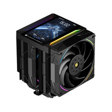 Peerless Assassin 120 Vision MAX ARGB Black CPU Air Cooler, Twin Tower Radiator picture