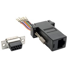 Tripplite P44089FM DB9 to RJ45 Modular Serial Adapter M-F picture