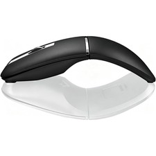 WUDEMWWFE M9 Bluetooth Arc Travel Mouse Dual Mode Rechargeable Open Box picture