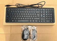HP Bundle USB Keyboard Canberra KB71211 704222-001 with Mouse picture
