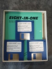 VINTAGE IBM Eight-In-One 5.25 DISKS Floppy Disks 1987-88-89 Spinnaker Software picture