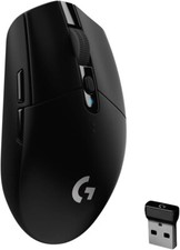 Logitech G305 LIGHTSPEED Wireless Gaming Mouse, Hero 12K Sensor 12,000 DPI Black picture