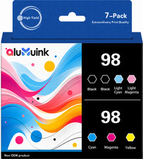 98 Ink Cartridges Combo Pack  Replacement for 800 810 835 837 700 710 725 730 picture
