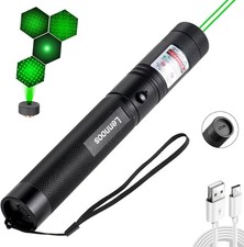 Lennoos USB-C Rechargeable Green Laser Pointer - Advanced Long-Range  picture