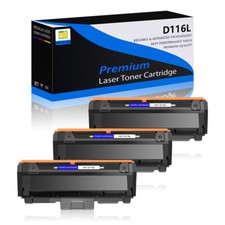 3x MLT-D116L Toner Cartridge For SAMSUNG M2835DW M2885FW M2625D M2875FW M2875FD picture