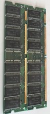 64MB Kit (2x32MB) SDRAM PC-66 168-pin DIMM Hyundai HYM7V64400 DTFG-10 AC Vintage picture