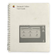 Apple Macintosh Utilities User's Guide 1988 Vintage Computer System 6.0.x Manual picture